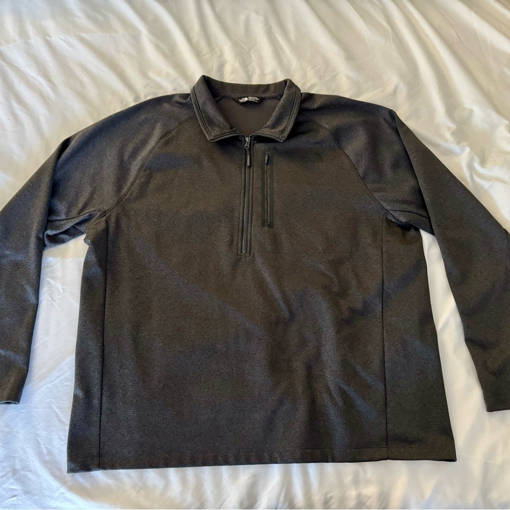 The North Face Men’s Dark Grey Quarter Zip